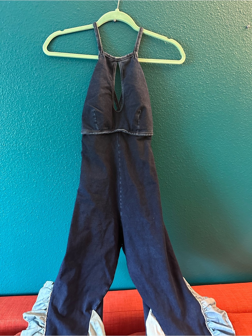 Lure Fitness Denim Romper